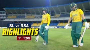 South Africa Tour Of Sri Lanka 1st T20I - Match Highlights | 10 September 2021 highlights