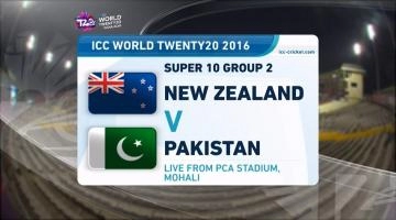 Pakistan Vs New Zealand T20 WC Match - Match Highlights | 22 March 2016 highlights