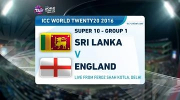 SriLanka vs England T20I WC Match Highlights | 26 March 2016 highlights