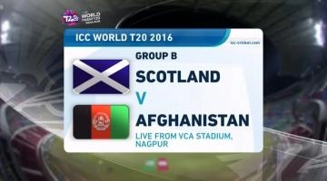 Scotland vs Afghanistan T20I WC Match Highlights | 8 March 2016 highlights