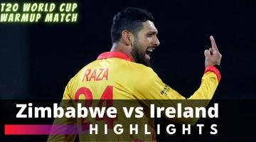 Zimbabwe Vs Ireland T20I World Cup Match Highlights | 17 October 2022 highlights