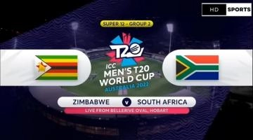 South Africa Vs Zimbabwe T20I World Cup Match Highlights | 21 October 2022 highlights