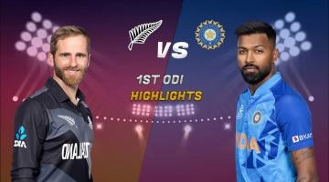 New Zealand Vs India 1st ODI Match Highlights | 25 November 2022 highlights