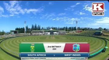 South Africa Vs West Indies 2nd ODI Match Highlights | 19 March 2023 highlights
