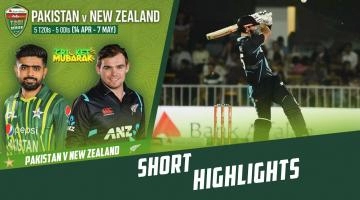 Pakistan Vs New Zealand 5th T20i Match Highlights | 24 April 2023 highlights