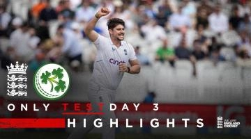 England Vs Ireland 1st Test Day 3 Match Highlights | 03 June 2023 highlights