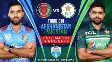 Pakistan vs Afghanistan 3rd ODI Match Highlights | 26 August 2023 highlights