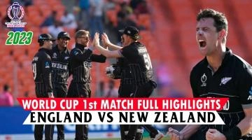 England Vs New Zealand World Cup Match Highlights | 05 October 2023 highlights