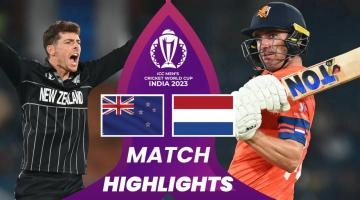 New Zealand Vs Netherlands World Cup Match Highlights | 09 October 2023 highlights
