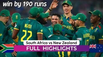New Zealand Vs South Africa World Cup Match Highlights | 1 November 2023 highlights