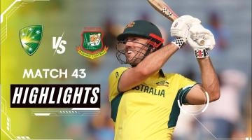 Australia Vs Bangladesh World Cup Match Highlights | 11 November 2023
