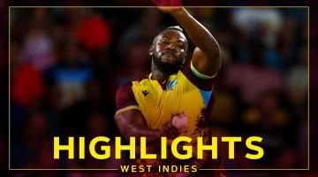 West Indies Vs England 1st T20I Match Highlights | 12 December 2023 highlights