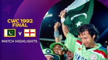 Pakistan vs England WC Final Full Match Highlights | March 25, 1992 highlights