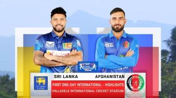 Afghanistan Tour Of Sri Lanka 1st ODI Match Highlights | 09 February 2024