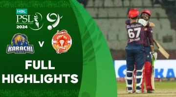 Karachi Kings vs Islamabad United - Full Match Highlights | 28 February 2024