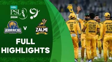 Karachi Kings vs Peshawar Zalmi - Full Match Highlights | 11 March 2024 highlights