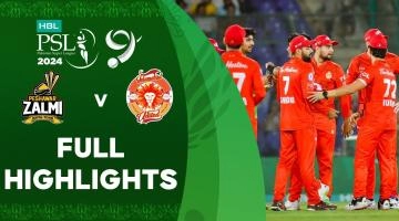 Islamabad United vs Peshawar Zalmi Eliminator-2 Match Highlights | 16 March 2024 highlights