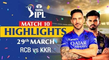 Royal Challengers Bengaluru v Kolkata Knight Riders Match Highlights | 29 March 2024 highlights