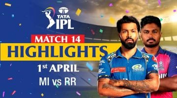 Mumbai Indians Vs Rajasthan Royals Match Highlights | 01 April 2024 highlights