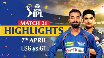 Lucknow Super Giants v Gujarat Titans Match Highlights | 07 April 2024