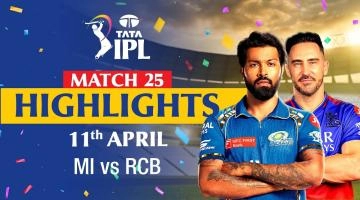 Mumbai Indians v Royal Challengers Bengaluru Match Highlights | 11 April 2024