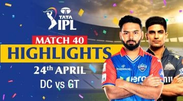 Delhi Capitals v Gujarat Titans Full Match Highlights | 24 April 2024