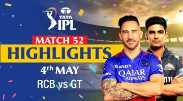 Royal Challengers Bengaluru v Gujarat Titans Match Highlights | 05 May 2024