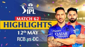 Royal Challengers Bengaluru Vs Delhi Capitals Match Highlights | 12 May 2024